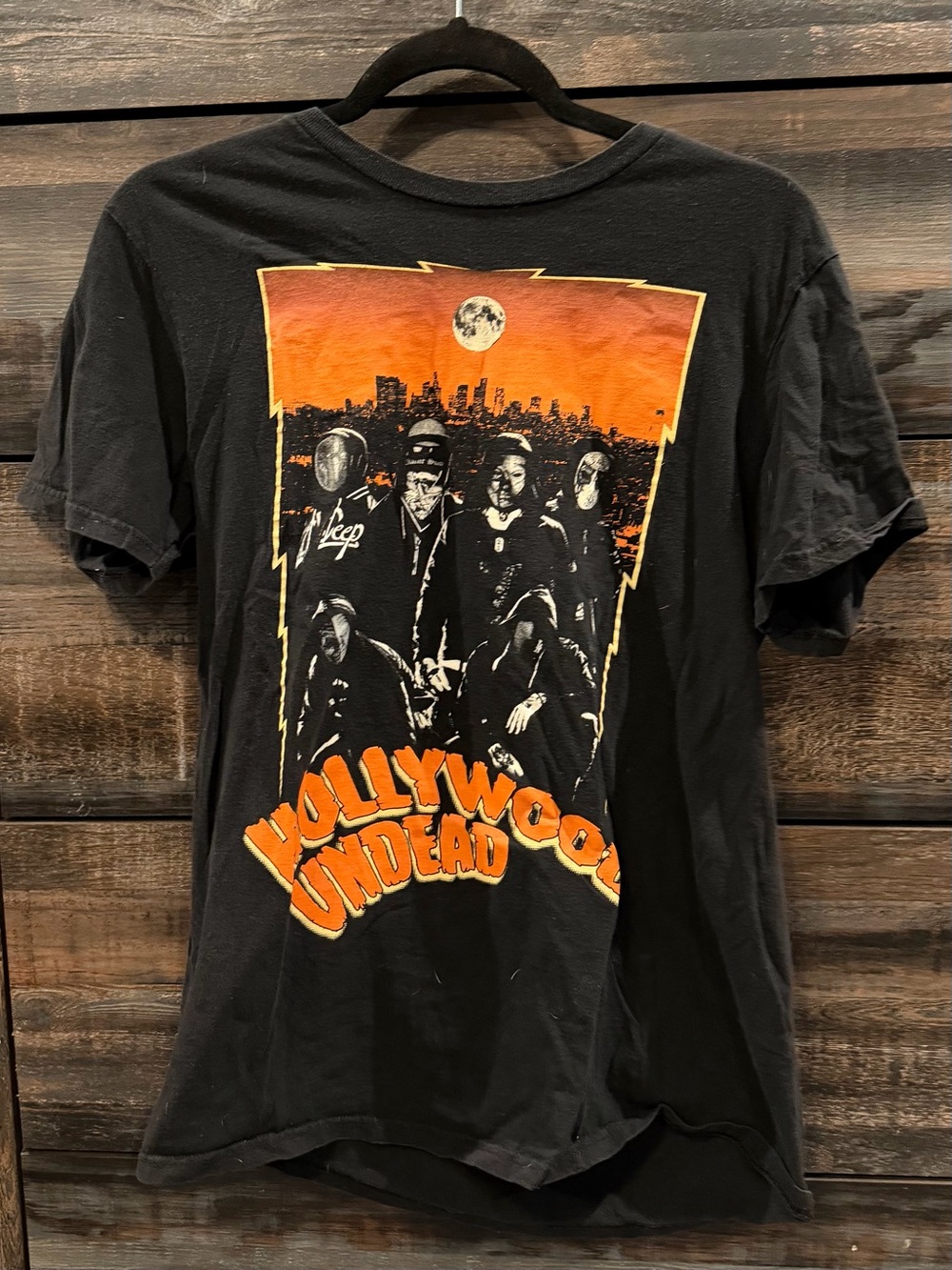 Hollywood Undead Band Concert Graphic Short Sleeve Tee